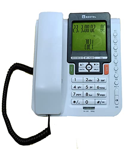 BEETEL M71 Caller ID Phone IWTH Large LCD Display