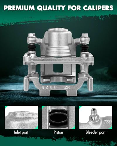 Image of SCITOO 1PC 19B6241 Rear Passenger Side Disc Brake Caliper With Bracket