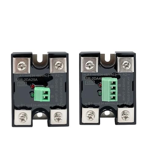 Relais statique monophasé 40A commande simple 24-480V CA