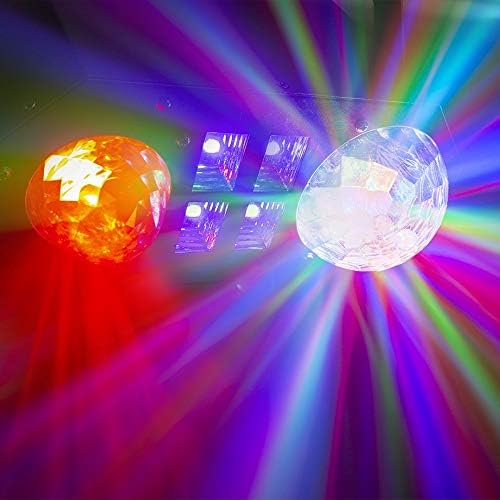 Disco Light LED Party Lighting Jellyball Water Wave and UV Effect Mobile DJ RGBW