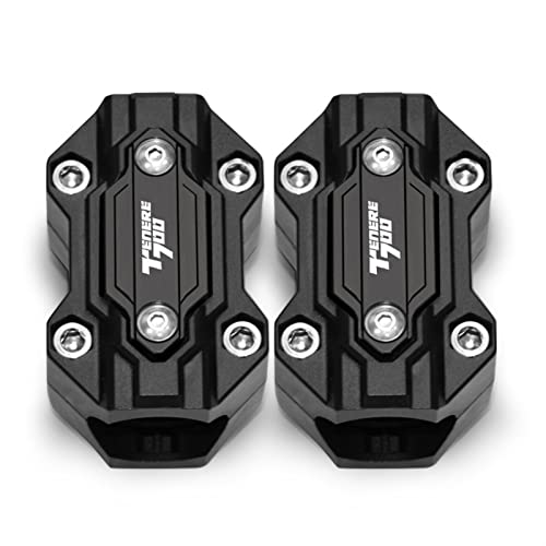 Bloc de protection pare-chocs moto Yamaha Tenere 700 2019 2020 accessoire noir