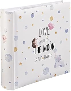 Hama Album fotograficzny Compass ( na wsuwki, 100 stron, 200 zdjęć 10x15 cm, kieszeń na kartę pamięci, motyw kompas) Błękitny