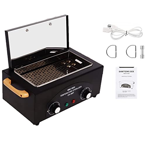 Boîte de nettoyage haute température manucure pour éliminer les résidus d'outils de salon
