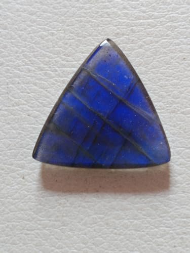 Sublimez vos bagues et pendentifs avec ce cabochon labradorite bleue - 5