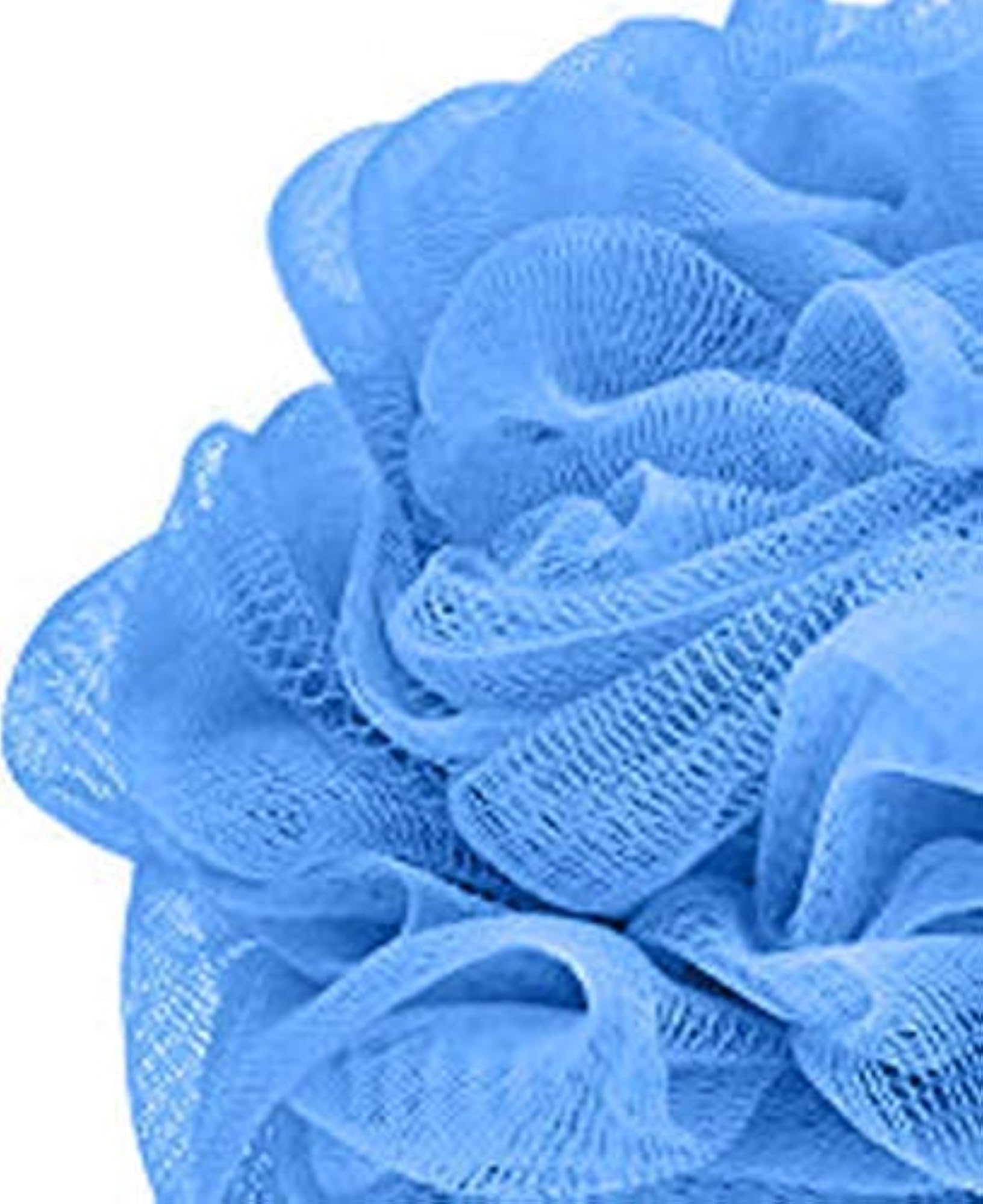 Pack of 3 Soft Loofah Bath Scrubber Sponges, Daily Use