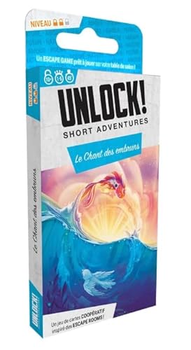 Jeu d'escape game Asmodee Unlock! Short 11 Le Chant des embruns - vue 4