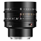 Obiettivo 35mm 50mm 85mm T2.1 Full Frame Dual Bokeh Cine, compatibile con fotocamere Sony E Nikon Z Canon RF Panasonic Leica L Mount(50mm T2 …