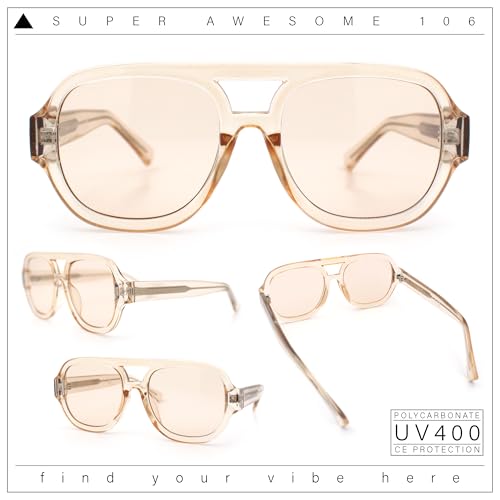 SA106 Iconic Classy Luxe Thick Metal Core Arm Racer Sunglasses2