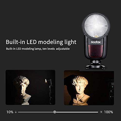 Image of GODOX V1 V1-C V1C Camera Flash for Canon Flash Speedlite