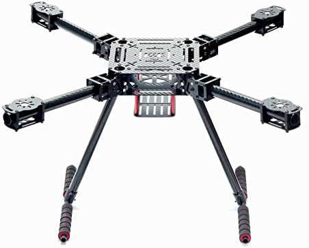 Readytosky ZD550 Quadcopter Frame 550mm Folding Carbon Fiber Drone Frame with Carbon Fiber Landing Skid