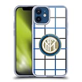 Head Case Designs Licenza Ufficiale Inter Milan Fuori Casa 2020/21 Kit Crest Custodia in Gel [Protezione di Grado Militare] Compatibile con Apple iPhone 12 Mini E Compatibile con MagSafe