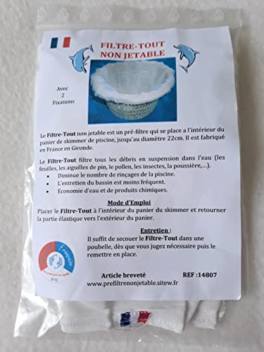 PréFiltre pour Skimmer Non Jetable – vue 4