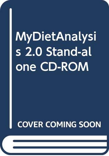 MyDietAnalysis 2.0 Stand-alone CD-ROM