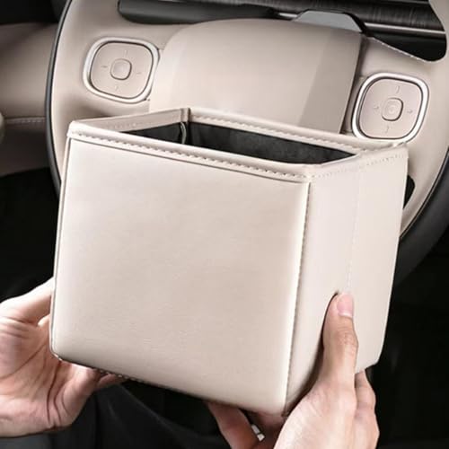 Bote de basura para coche impermeable que elimina el desorden en los asientos traseros 7