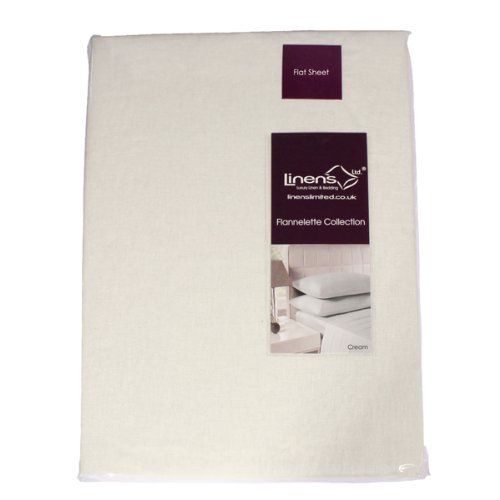 Linens Limited - Lenzuolo in flanella di cotone