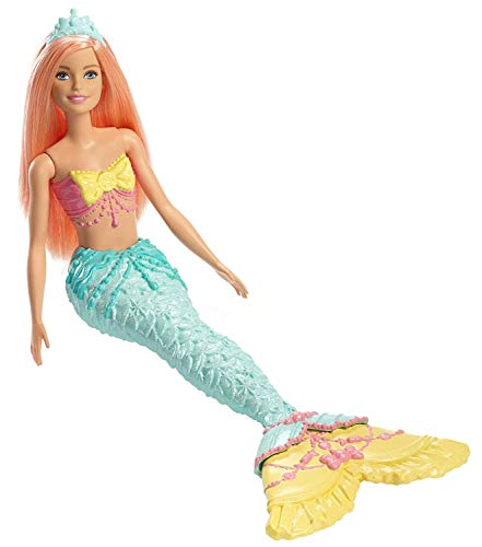 Barbie Dreamtopia - Muñeca Sirena con Pelo Naranja (Mattel FXT11)