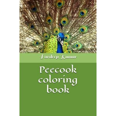 Peecook coloring book