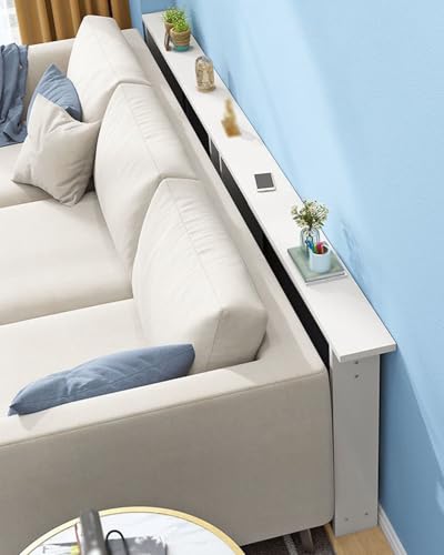 Mesa consola ultradelgada de cristal para salones pequeños y zonas de paso