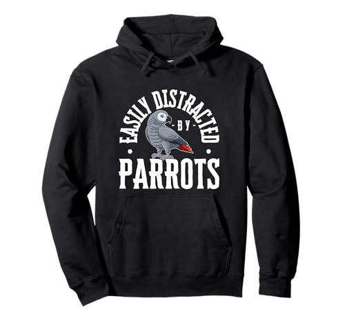 Easy Distracted By Parrots Funny Parrot �p�[�J�[
