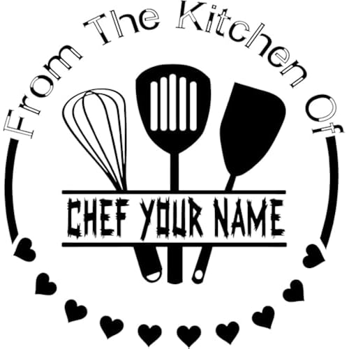 SEC Apparel Chef Iron on Patch transfers for Apron and More (from The Kitchen Customized 1)