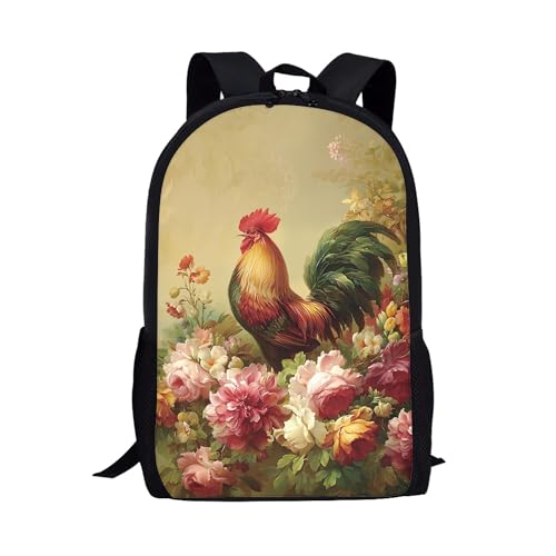 Sac à dos d'écolier pour adolescents Amzbeauty avec bretelles confort