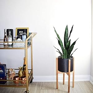 Beebel artificial snake plant 22 inch fake sansevieria fake agave potted plants plastic greenery for home garden office store decoration 12 leaves green  urban country home decor