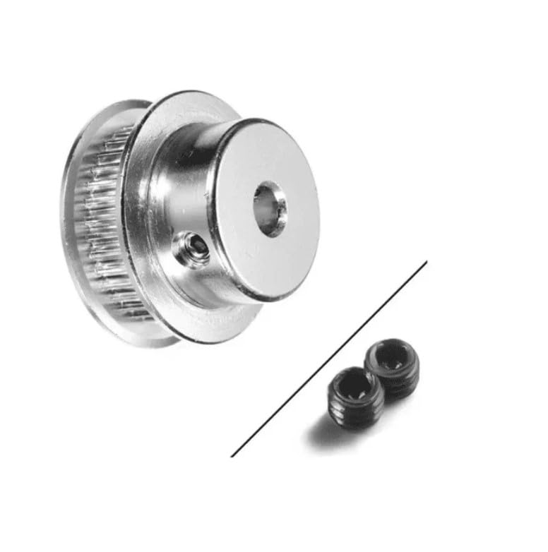 Robocraze GT2-6mm Belt Width 36 Teeth 6.35mm Bore Timing Pulley