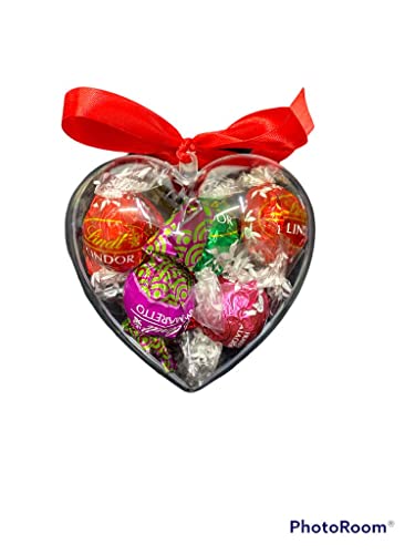 Moederdag - Hart van Plex met chocolade en toewijding. - Image 3