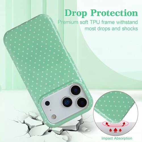 Coque iPhone 17 Pro Max MagSafe verte fine protégeant des chocs avec style - 5