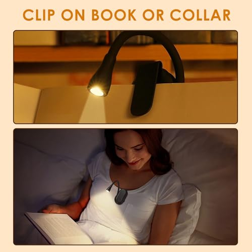 Gesto Store Gesto Rechargeable Book Reading Light with Clip - Image 4