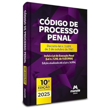 Capa do livro Código de Processo Penal: Decreto-lei n. 3.689, de 3 de outubro de 1941