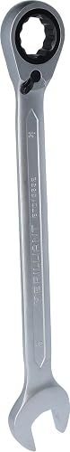 BRILLIANT TOOLS BT013832 Ratchet Ring Spanner 32mm [Powered by KS Tools]