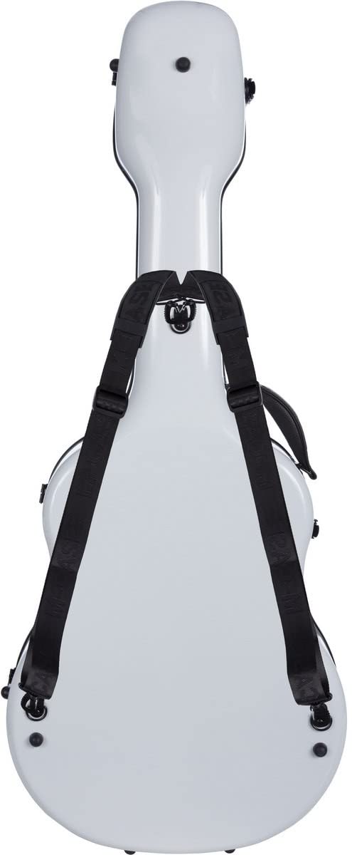 M-Case Gitarrenkoffer für Klassische Gitarre 39” - 4/4 Fiberglass Ultra Light weiß