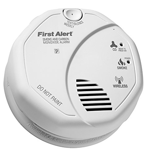 First Alert Battery-Operated Carbon Monoxide Alarm and Smoke Detector (Works with Iris)