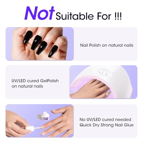 Image of Gellen Nail Glue Remover, Non Acetone Gentle Gel Glue Off, 2.71 Fl.Oz