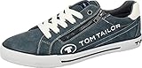 TOM TAILOR Herren 5380814 Sneaker, Blue, 43 EU