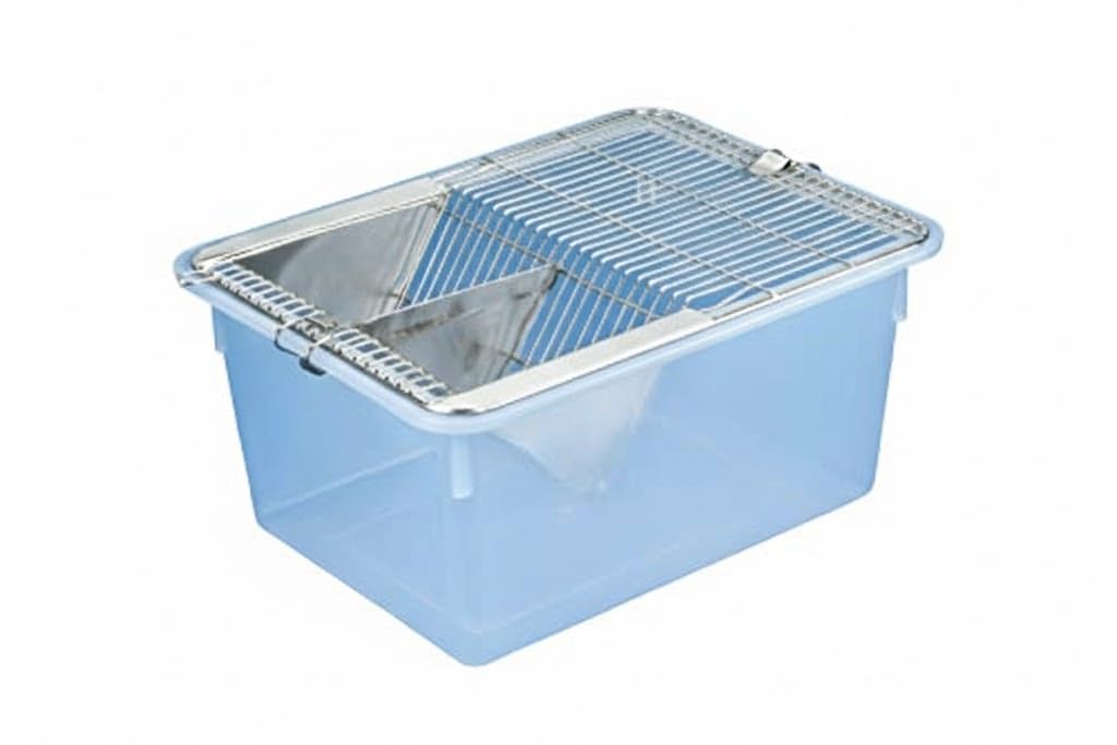 Laboratory Animal Cage for Mice and Rat, Polypropylene, 430 x 270 x 150 mm, with 125ml Feeding Bottle-image-39