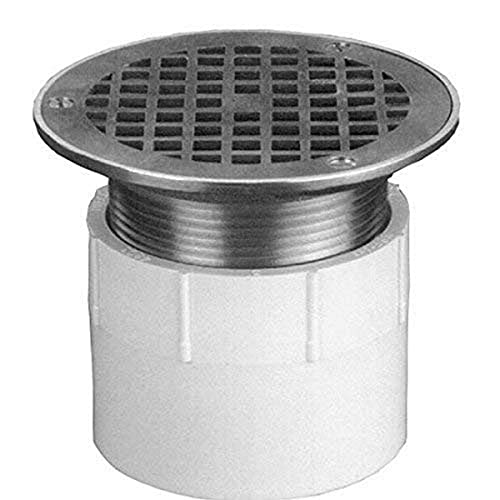 Top Rated Zurn FD2210-PV4 Adjustable Floor Drain, PCV Body, 4" Solvent Weld Connection Top Rated Zurn FD2210-PV4 Adjustable Floor Drain, PCV Body, 4" Solvent Weld Connection