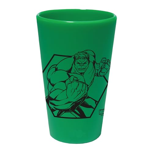 WinCraft Verre à bière en silicone Marvel Hulk 473 ml
