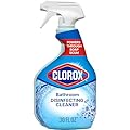 CLOROX Bathroom Disinfecting Cleaner, Original, Spray Bottle, 30 Fl Oz (Pack May Vary)
