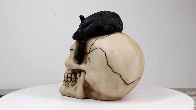 Amazon.com: Ebros Cat Witching Hour Witchcraft Black Mystical Cat