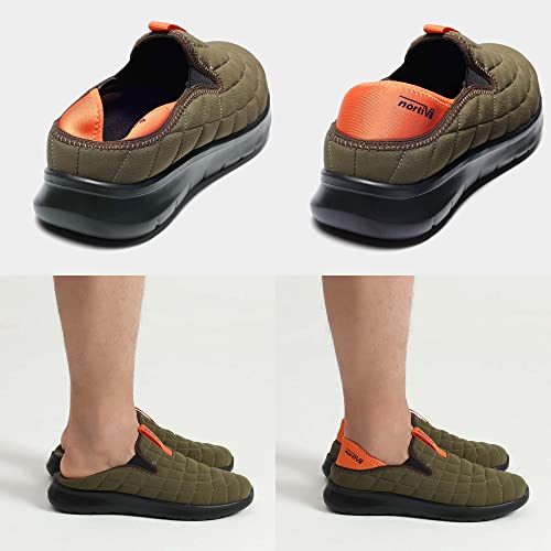 NORTIV 8 Mannen Wandelen Instappers Schoenen Slippers Camping Moc Outdoor Indoor Wandelschoenen - Image 3