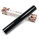 Black Htv Vinyl Rolls Heat Transfer Vinyl 12' X 20ft,...