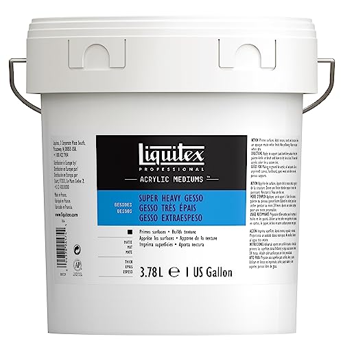 Image of Liquitex Professional Super Heavy Gesso Surface Prep Medium, 128-oz (gallon)