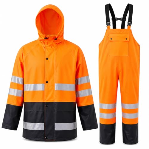 VUVEA Rain Suit For Men & Women Waterproof Heavy Duty