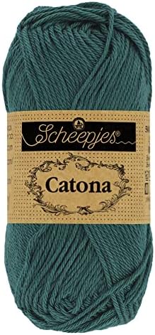 Scheepjes - Scheepjes Catona 244 Spruce Yarn - 1x50g