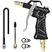 Price comparison product image Professional Air Blow Gun with Soft Air Flow Nozzle, High Pressure Industrial Pneumatic Dust Blowing Gun for Car Engine, Computer, Precise Instrument(DG-10)