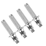 Healvian Puntas de Bastón de Senderismo 4 Piezas, Estabilidad Mejorada para