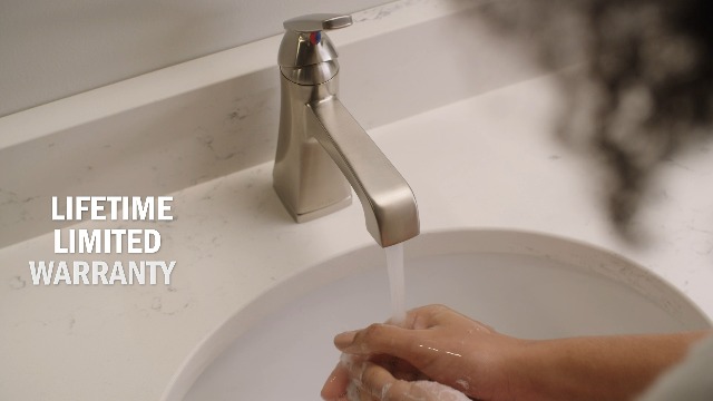 Delta Faucet Ashlyn Single Hole Bathroom Faucet, Single Handle