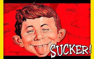 MAD Magazine Alfred E Neuman Magnet